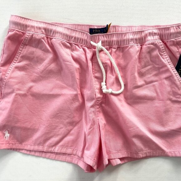 Polo Ralph Lauren Pink Shorts White Pony